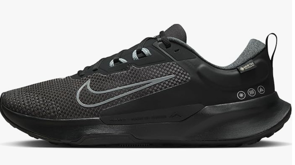 Nike Men's Juniper Trail 2 GTX V2Walking Shoe, Black Cool Grey Anthracite, 9 US